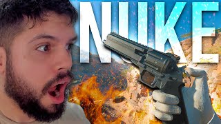 ELE PEGOU NUKE SÓ DE SHURIKEN NO MW3 COD REACT [upl. by Gustie]