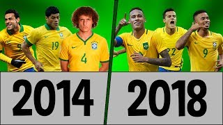 SELEÇÃO DE 2014 x SELEÇÃO DE 2018 [upl. by Notled]