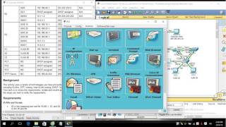 CCNA S4 92312 Packet Tracer  Troubleshooting Enterprise Networks 1 [upl. by Kelley]