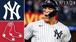 New York Yankees vs Boston Red Sox  Game Highlights  91324 [upl. by Marijn]