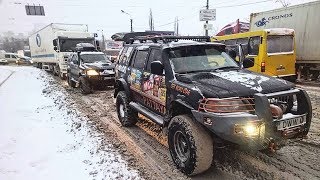 Едем тащить ФУРЫ Белый Волк дал мне PAJERO SPORT off road в Киеве [upl. by Nnayecats591]