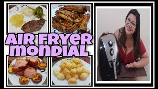 Qual É A Melhor Air Fryer Fritadeira Sem Óleo  Mondial Grand Family É Boa AF55i [upl. by Fry49]