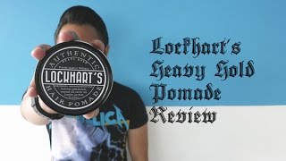 Lockharts Heavy Hold Pomade Review [upl. by Aicilyhp]