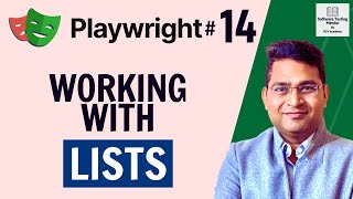 Playwright Tutorial 14  Working with List Items in Playwright [upl. by Anairda]