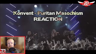 KONVENT  Puritan Masochism  First Time Reaction [upl. by Morlee]