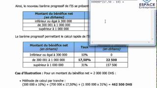 Comment calculer lIS avec le nouveau barème progressif IS [upl. by Tyre]