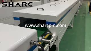 400mm width PVC edge band sheet printing machine and UV coating machine line [upl. by Claiborne]