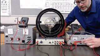 Electromagnetism  AP Physics 2 Charge to Mass Ratio of an Electron Derivation  Helmholtz Coil [upl. by Northrup]