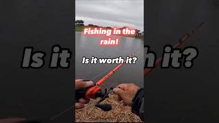 Insane fishing in the rain bassfishing youtubeshorts viralvideo [upl. by Akinak]