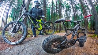 3000 MTB VS 300 MINI MTB BIKE  WHOS FASTER [upl. by Dawna]