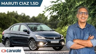 Maruti Suzuki Ciaz Review  Is It Better Value With The New Diesel Engine  CarWale [upl. by Aerdnua]