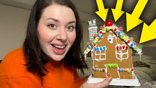 YILBAŞI KURABİYE EVİ YAPIYORUZ 🏠 🎄 GINGERBREAD HOUSE aralog2023 25 [upl. by Mcgee312]