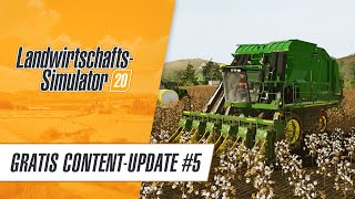 LandwirtschaftsSimulator 20  Neues kostenloses Update mit John Deere und McCormick Industries [upl. by Ativ749]