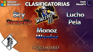 Warlords 3  Mihai vs iDabs  Biry vs StonePlease  Nahuel vs Wide Clasificatorias [upl. by Dazhehs]