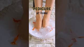 Pedicure at home ❤️  DIY pedicure simple steps  Shanika Khurmi ashortaday shorts ytshorts [upl. by Jo-Ann916]