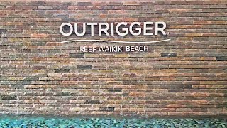 The Outrigger Reef Waikiki Beach Resort  4K Walking Tour [upl. by Milan]