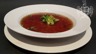 Classic Consommé  Rueders Soups [upl. by Narik949]