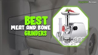 Top 5 Best Meat Grinder For Bones of 2023  Best Manual Meat Grinders Review [upl. by Lezirg]