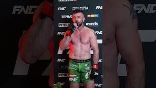 Ivica quotTerrorquot Truscek interview after his WIN over Vardjan  Ljubljana FNC15 MMA [upl. by Bird]