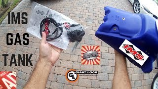 IMS Gas Tank WR250R Install [upl. by Leisam513]