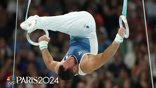 Top moments from the mens allaround gymnastics qualifiers  Paris Olympics  NBC Sports [upl. by Coady674]