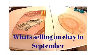 Whats selling on ebay in september [upl. by Kapor]