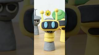 Sprunki Garnold and Clukr made Fun Bot from Sprunki 💛🤍 [upl. by Sidney]