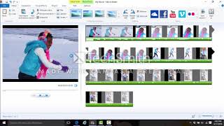 Saving Windows Movie Maker Files as MP4 2018 [upl. by Samul]