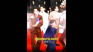 BTS WIN GRAMMYS Glambot 😱 amp Red Carpet by their Unique poses 🤯 btz btsgrammy shorts [upl. by Alleira]