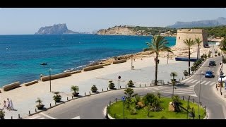 Moraira Spain  Tour of Moraira Filmed With Go Pro [upl. by Ygief]