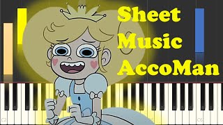 Stars Princess Song Piano Sheet Music [upl. by Eikcor]