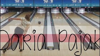 Daria Pajak  2018 Bowling 2018 PWBA Bowling Sonoma County Round of 12 [upl. by Enyawd]