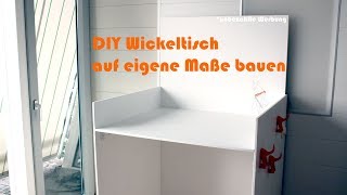 DIY Wickeltisch einfach schnell und preiswert bauen – Kostenlose Anleitung [upl. by Einapets]