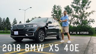 2018 BMW X5 40e Plugin Hybrid  Full Review amp Test Drive [upl. by Lennaj]