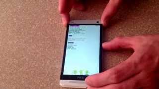 How to factory hard reset a HTC One  Completely clear the phone of all data [upl. by Jaquenette]