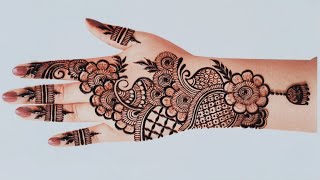 eid stylish back hand mehndi design Eid mehndi design  mehndi ka design mehndi design mehndi [upl. by Ddot]