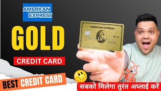 American Express Gold credit card detailed review  benefits amp features [upl. by Orozco]