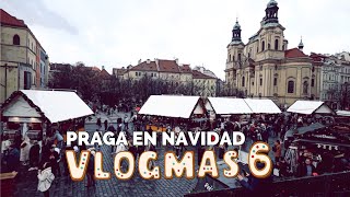 PRAGA en NAVIDAD 🎄 Mercados navideños 🎁 🌟VLOGMAS 6🌟 [upl. by Draned]