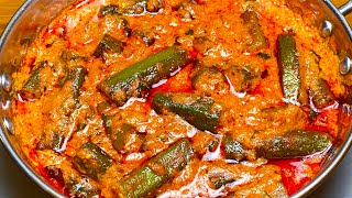 सिंपल मसालो से घर पर बनाये एकदम रेस्टोरेंट जैसी भिंडी मसाला  Restaurant style Bhindi Masala recipe [upl. by Hurlow]