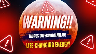 Full Supermoon in Taurus November 2024 [upl. by Irollam]