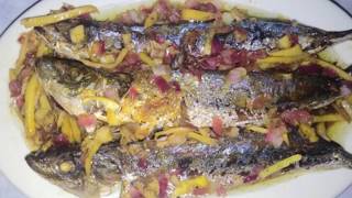 Escabeche Galunggong  ESCABECHENG ISDA  LUTONG PINOY  Panlasang Pinoy [upl. by Milah366]