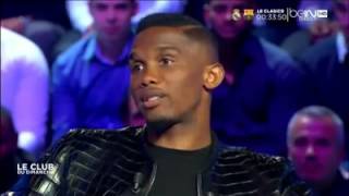 Etoo parle de ses rapports avec Guardiola  Bein Sport quot Le club du dimanche quot 230314 HD [upl. by Tonia133]