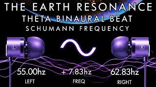 The 783hz Earth Resonance  Theta Binaural Beat Schumann Frequency [upl. by Scornik642]