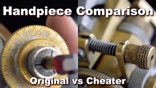 Handpiece Comparison  J Type vs Cheater Type  Sterling Sri Lankan Faceting Machine [upl. by Notfilc]