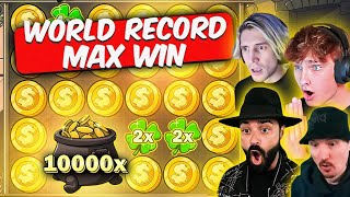 LE BANDIT MAX WIN Top 10 World Record Biggest Wins xQc Roshtein FrankDimes [upl. by Arinaid]