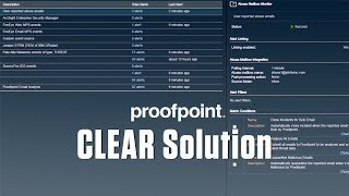 Proofpoint ClosedLoop Email Analysis and Response CLEAR Demo [upl. by Clie860]