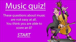 Music Quiz [upl. by Toll]