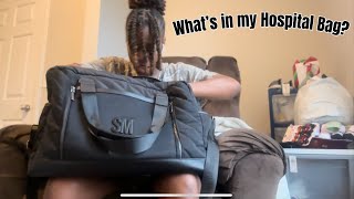 WHAT’S IN MY HOSPITAL BAG BABY 2  Labor and Delivery  36 Weeks  CSection [upl. by Nnodnarb]