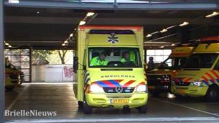 Ambulance 15113 spoedmelding Den Haag [upl. by Adara]