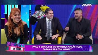 Paco Bazán y Erick Delgado los verdaderos galácticos cara a cara con Magaly Medina [upl. by Stephenson407]